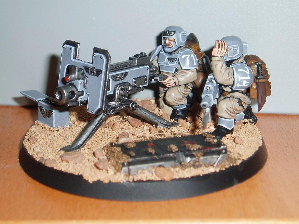 Heavy Weapon Team, Imperial Guard Squad 714, Bolter team 1 Gallery DakkaDakka